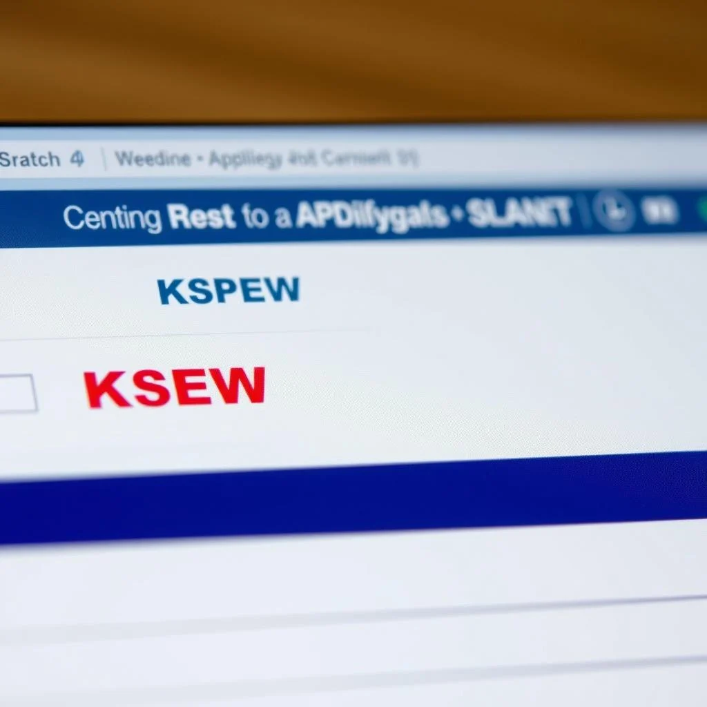 Detailed close-up of KSEW online application form interface with highlighted fields