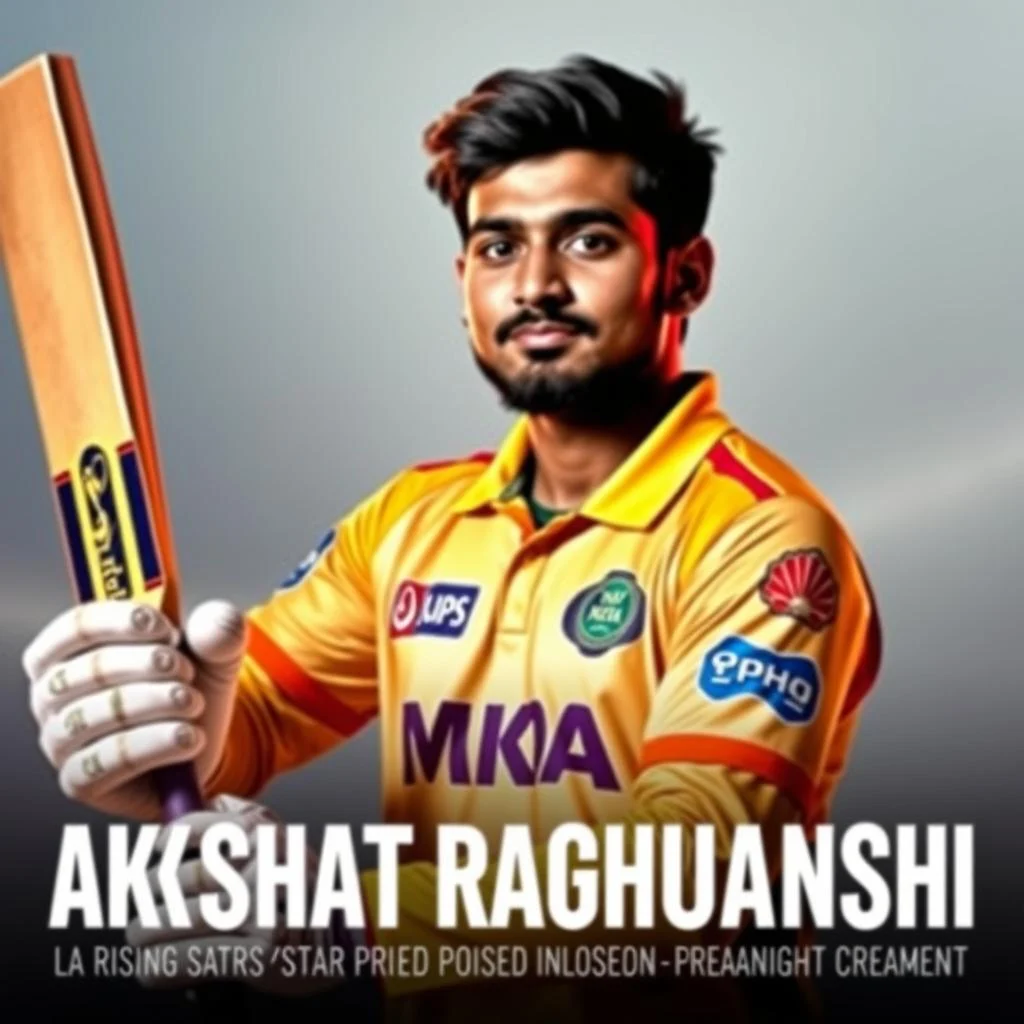 Akshat Raghuwanshi: The Rising Cricket Star Poised to Shine in IPL 2026