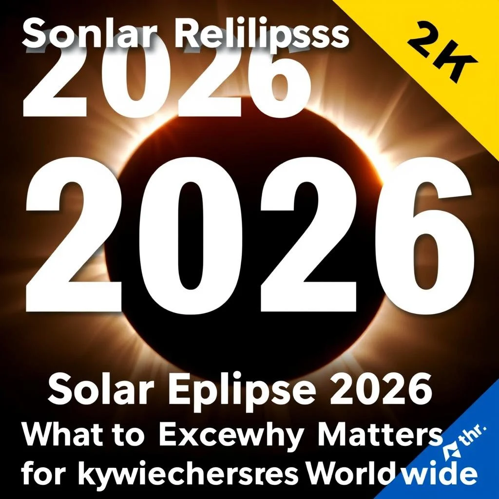 Solar Eclipse 2026: What to Expect and Why It Matters for Skywatchers Worldwide