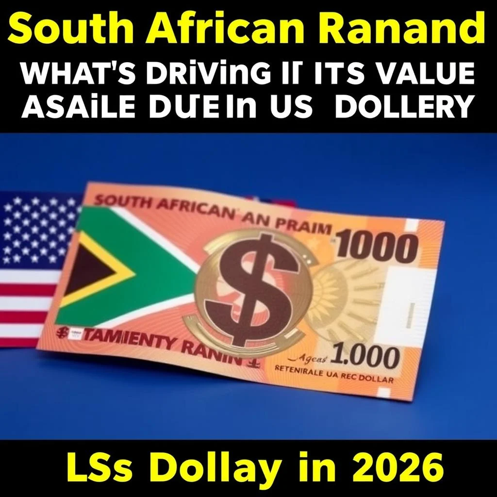 South African Rand: What’s Driving Its Value Against the US Dollar in 2026