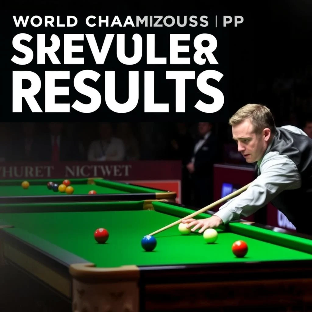 World Championship Snooker Results: Shocking Upsets and Historic Wins Define 2026 Crucible Drama