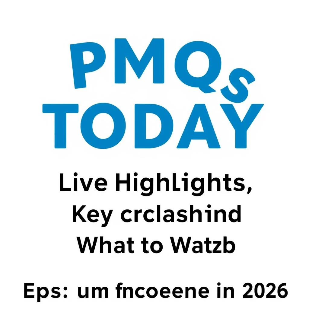 PMQs Today: Live Highlights, Key Clashes, and What to Watch in 2026
