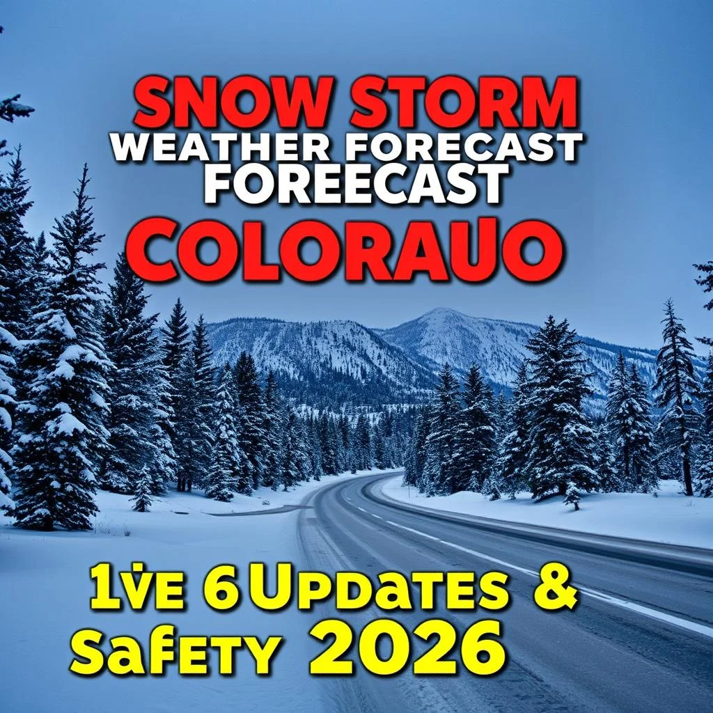 Snow Storm Weather Forecast Colorado: Live Updates & Safety Tips for 2026