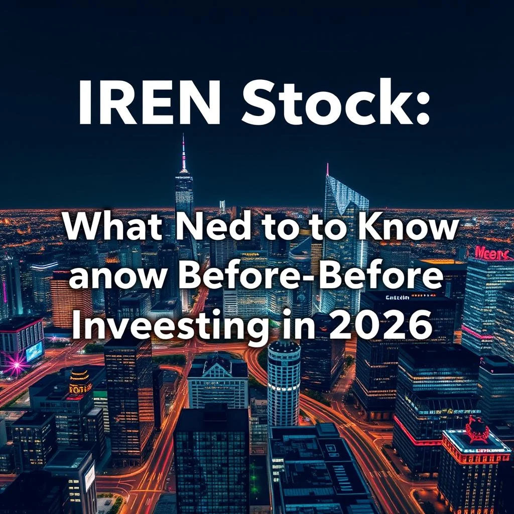 IREN Stock: What You Need to Know Before Investing in 2026